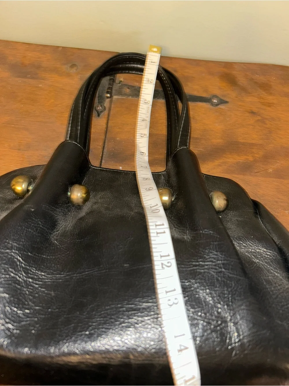 Vintage black handbag. See description!!